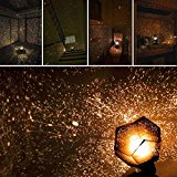 KOBWA Romantische Stern-Nachtlichter Projektor-Nachtlampe Sternenhimmel Schlafzimmer Dekoration Beleuchtung Gadget
