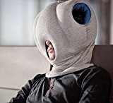 Kopfkissen der besonderen Art Einschlafhilfe - Schlafen überall und jederzeit möglich, Kissen im Alien Design , Gadget Reisekissen